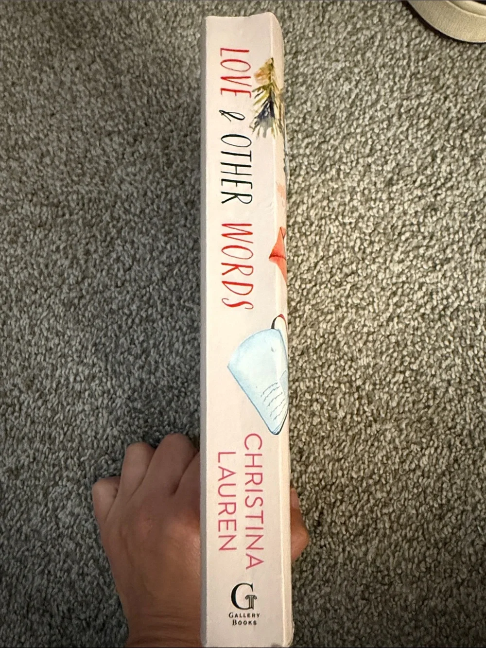 Love & Other Words Paperback Notebook - Pink Cover